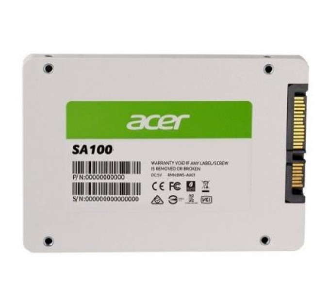 Acer Накопичувач SSD 2.5" 1.92TB SA100 Acer (BL.9BWWA.105)