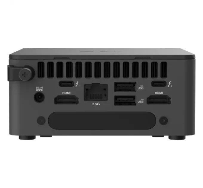 ASUS Комп'ютер ASUS NUC 13 Pro Tall Kit RNUC13ANHI300002I / i3-1315U, 2.5" SATA slot, EU Cord (90AR00C1-M00040)