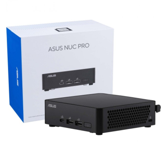 ASUS Комп'ютер ASUS NUC 14 Pro Slim Kit RNUC14RVKI300002I / Core 3 100U, EU Cord (90AR0062-M00040)