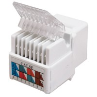 Модуль Keystone RJ45 UTP кат.5e вузький, 17.2мм Pipo (14178)