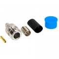 HiSmart Конектор N-female обжимний роз`єм для кабеля RG6 HiSmart (TV991297)