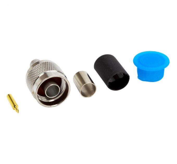 HiSmart Конектор N-male обжимний роз`єм для кабеля RG6 HiSmart (TV991280)