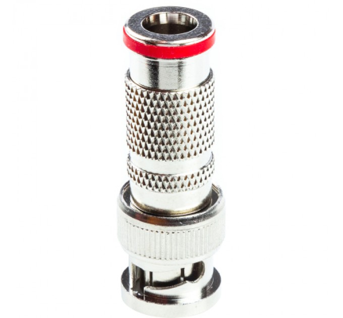 PowerPlant Конектор BNC компресійний роз'єм для мідних кабелів RG-59 (10 шт.) PowerPlant (KOMRG59)