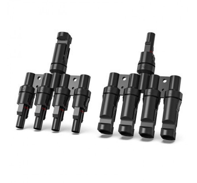 2E Конектор 2E MC4 30A 1000V, два Y-подібні (2E-ASP-MC4-1T4)