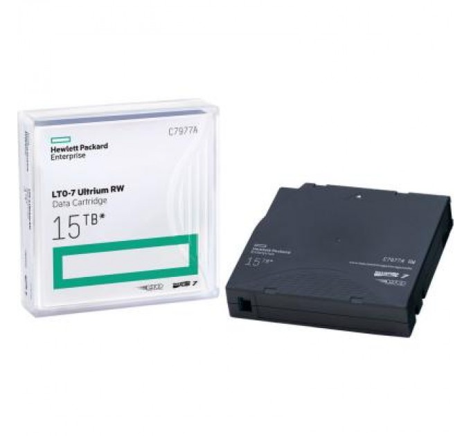 HP Дата-картридж HP LTO-7 Ultrium 15TB RW Data Cartridge (C7977A)