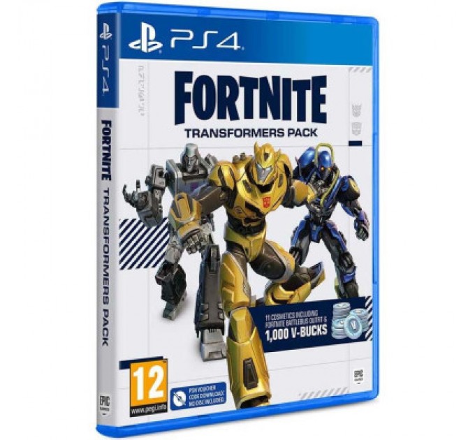 Sony Гра Sony Fortnite - Transformers Pack, код активації PS4 (5056635604361)