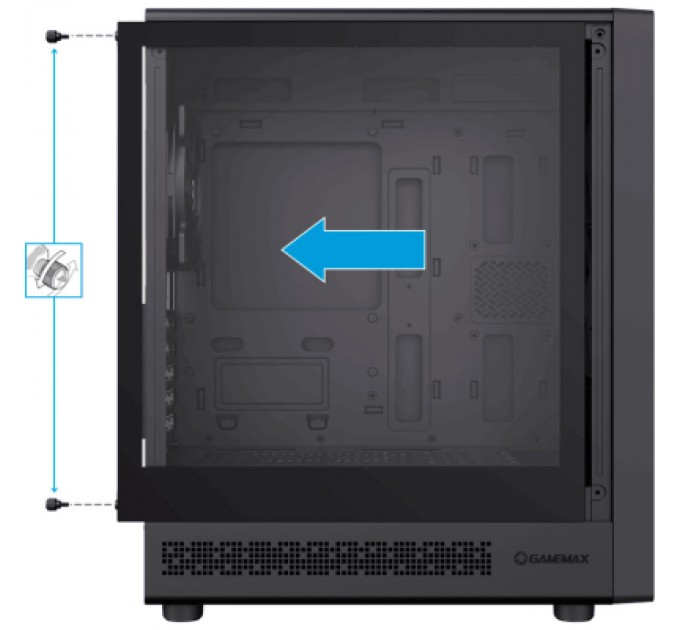 Gamemax Корпус Gamemax Focus MB