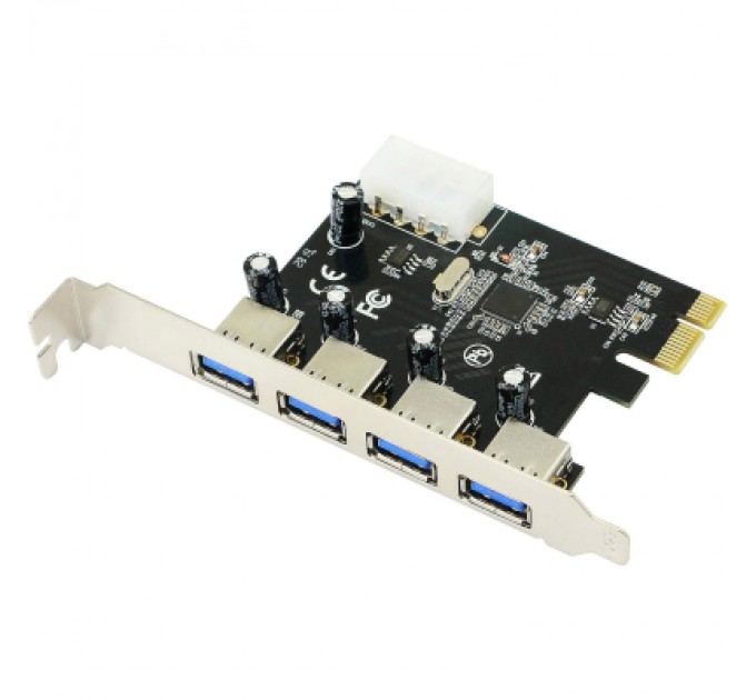 Dynamode Контролер Dynamode USB 3.0 4 ports NEC PD720201 to PCI-E (USB3.0-4-PCIE)