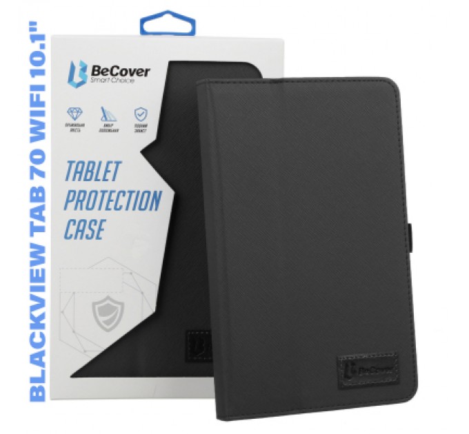BeCover Чохол до планшета BeCover Slimbook Blackview Tab 70 WiFi 10.1" Black (712834)