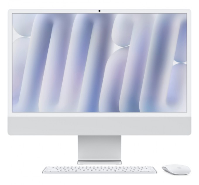 Apple Комп'ютер Apple 24" iMac Retina 4.5K / Apple M4 (10-c/CPU, 10-c/GPU), 16, 256, Silver (MWUU3UA/A)