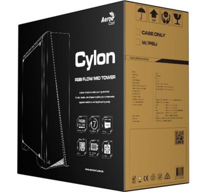 AeroCool Корпус AeroCool PGS CYLON Black BG