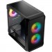 Logic concept Корпус Logic concept PORTOS MESH+GLASS ARGB fans 3x120mm BLACK (AM-PORTOS-10-0000000-0002)