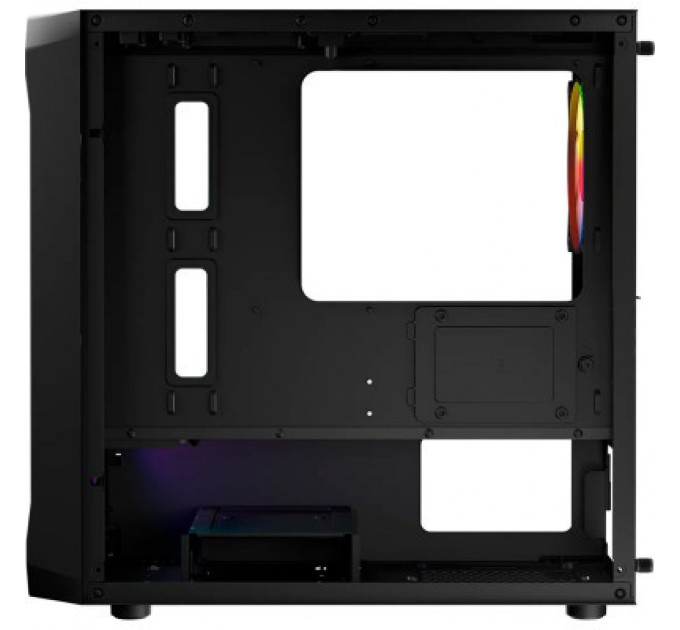 Logic concept Корпус Logic concept PORTOS MESH+GLASS ARGB fans 3x120mm BLACK (AM-PORTOS-10-0000000-0002)