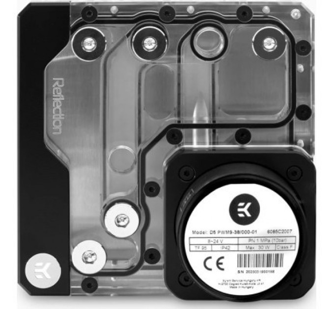 Ekwb Резервуар для СРО Ekwb EK-Quantum Reflection Uni 140 D5 PWM D-RGB - Plexi (3831109827406)