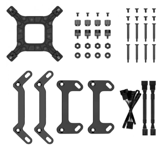 Deepcool Система рідинного охолодження Deepcool LS520S Zero Dark (R-LS520-BKNNMM-G-1)