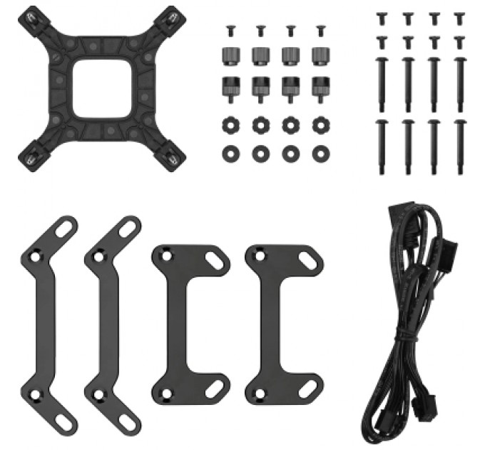 Deepcool Система рідинного охолодження Deepcool LT240 ARGB Black (R-LT240-BKAMNC-G-1)