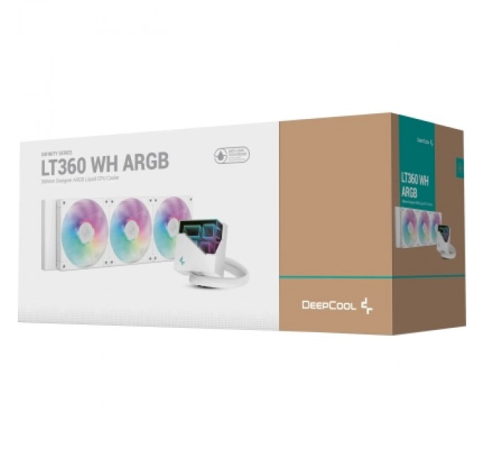 Deepcool Система рідинного охолодження Deepcool LT360 ARGB White (R-LT360-WHAMNC-G-1)