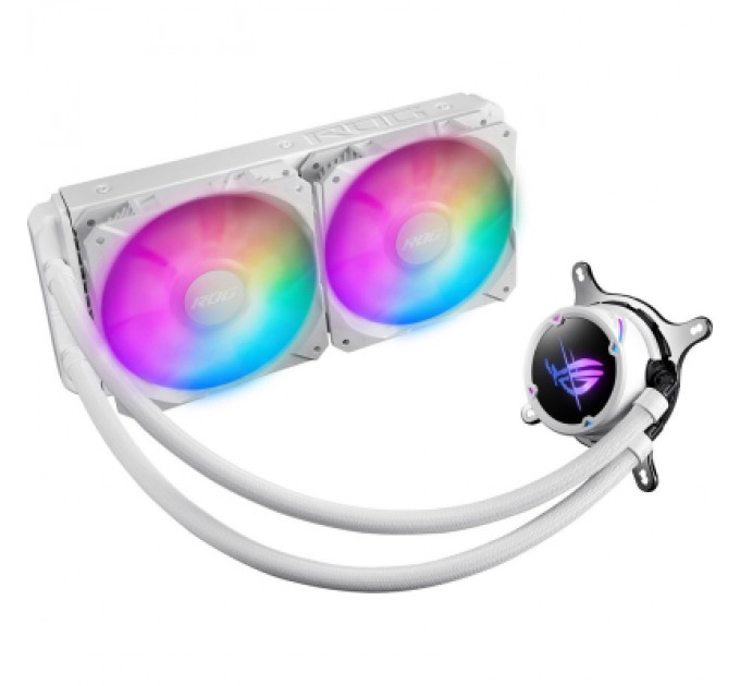 ASUS Система рідинного охолодження ASUS ROG Strix LC II 240 ARGB White Edition (90RC00E2-M0UAY4)