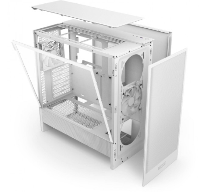 NZXT Корпус NZXT H5 Flow Compact All White (CC-H52FW-01)