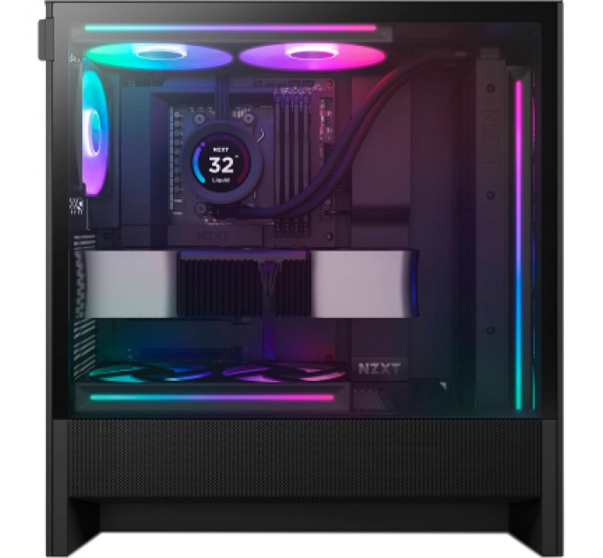 NZXT Корпус NZXT H5 Flow RGB Compact (CC-H52FB-R1)