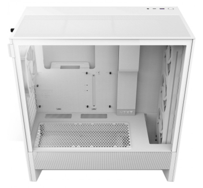 NZXT Корпус NZXT H5 Flow RGB Compact All White (CC-H52FW-R1)