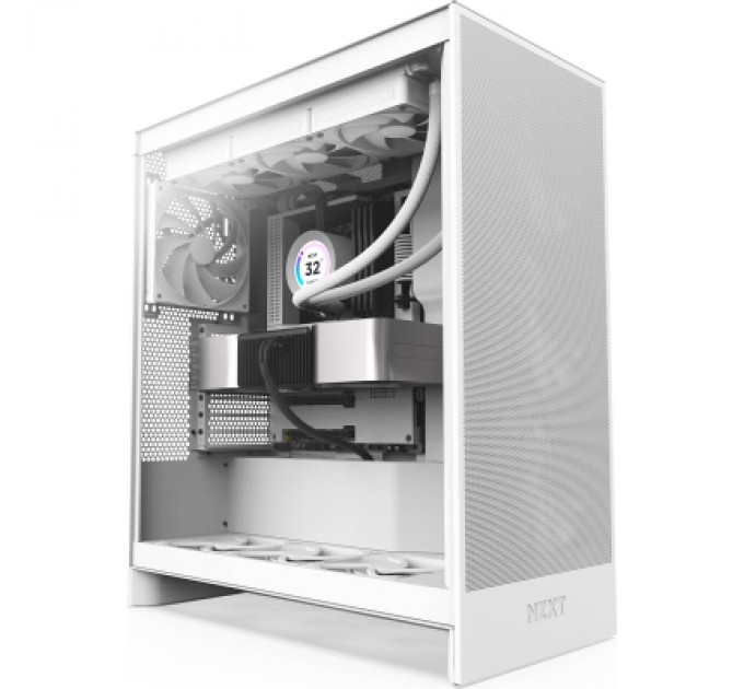 NZXT Корпус NZXT H7 Flow All White (CM-H72FW-01)