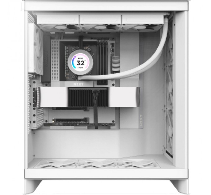 NZXT Корпус NZXT H7 Flow All White (CM-H72FW-01)