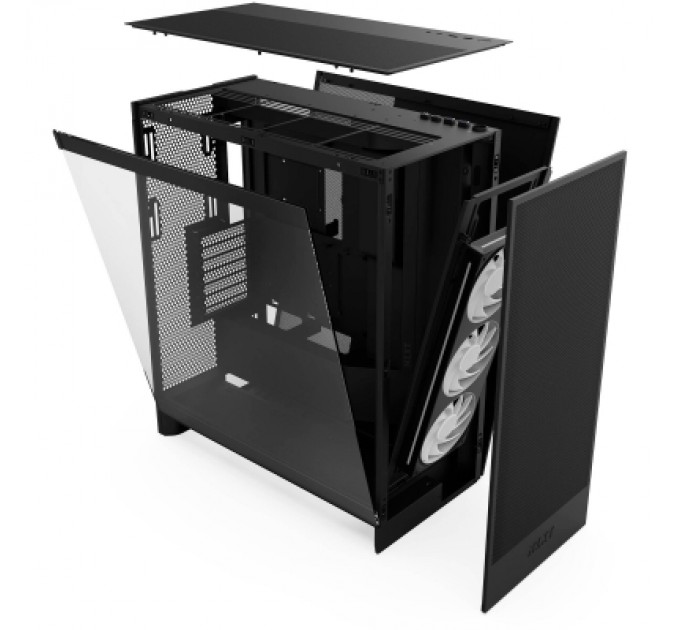 NZXT Корпус NZXT H7 Flow RGB All Black (CM-H72FB-R1)