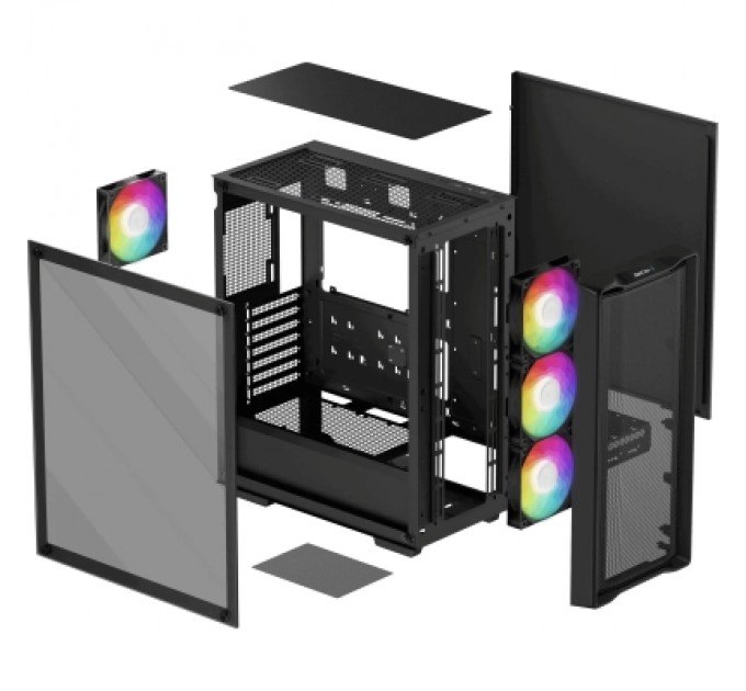Deepcool Корпус Deepcool CC560 Mesh V2 Black (R-CC560-BKAMA4-G-2)