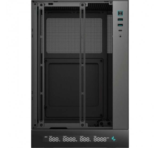 Deepcool Корпус Deepcool CH170 Digital Black (R-CH170-BKNPI0D-G-1)