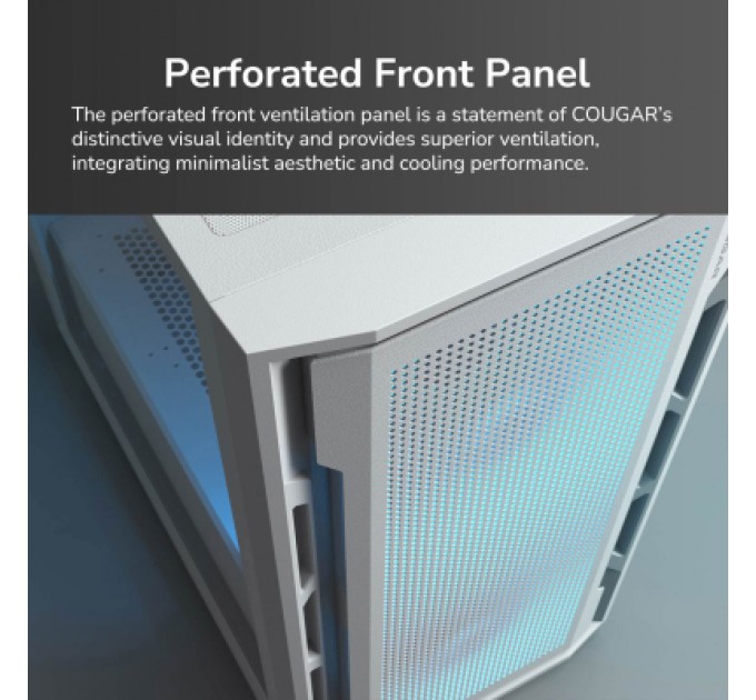 Cougar Корпус Cougar UNIFACE MINI RGB Black (UNIFACE MINI RGB White)