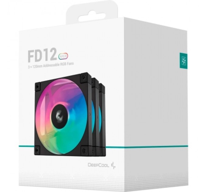Deepcool Кулер до корпусу Deepcool FD12 ARGB-3 IN 1 (R-FD12-BKAPN3-G)