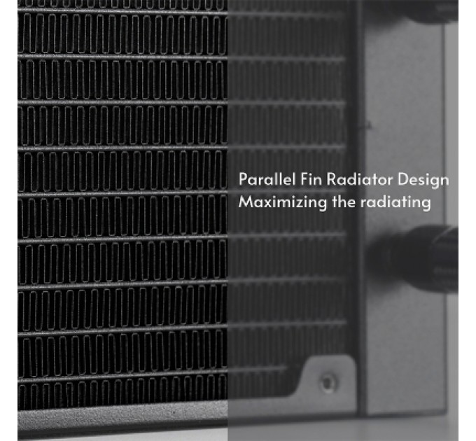 Chieftec Система рідинного охолодження Chieftec Iceberg 240 DARK (CLC-240-BLK)