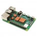 Raspberry Pi Додаткове обладнання до промислового ПК Raspberry Pi Комплект радіаторів для Raspberry Pi 4, мідь, 4 шт (105170) (105170)