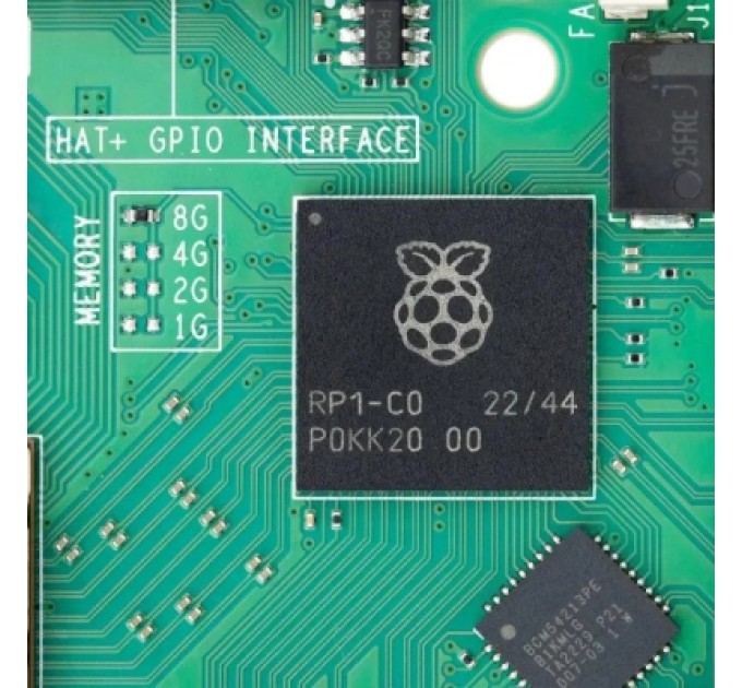 Raspberry Pi Додаткове обладнання до промислового ПК Raspberry Pi Плата Raspberry Pi 5, 2GB (RPI5-2GB)