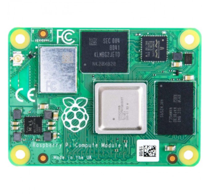 Raspberry Pi Додаткове обладнання до промислового ПК Raspberry Pi Комп''ютерний модуль Raspberry Pi Compute Module 4 (2GB) CM4002000 (SC0679)
