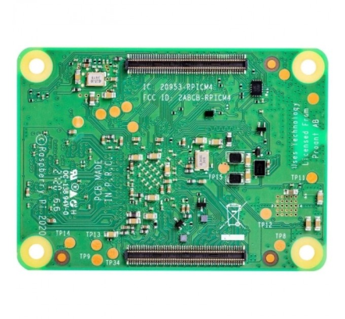 Raspberry Pi Додаткове обладнання до промислового ПК Raspberry Pi Комп''ютерний модуль Raspberry Pi Compute Module 4 (1GB) CM4001000 (SC0695)