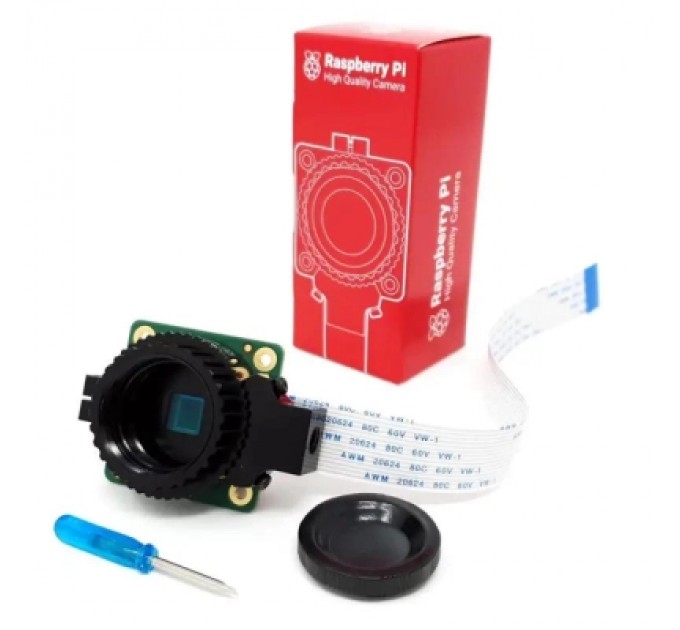 Raspberry Pi Додаткове обладнання до промислового ПК Raspberry Pi Камера Raspberry Pi High Quality Camera (SC0818) (SC0818)