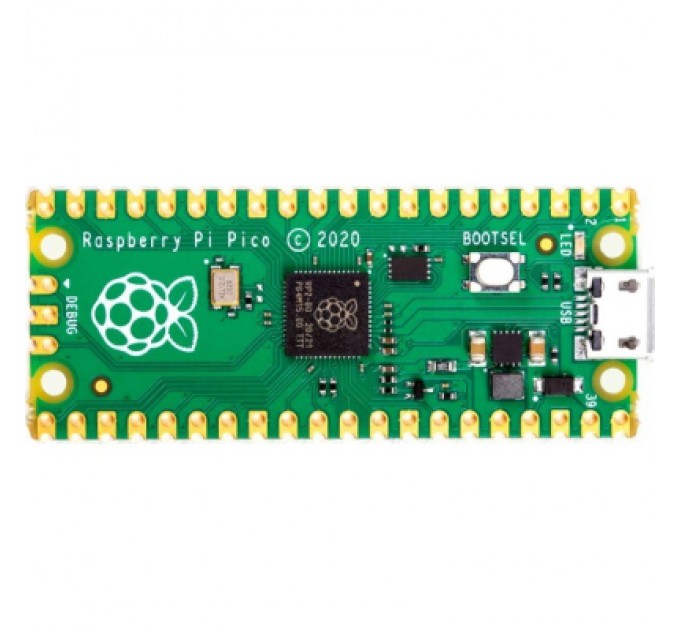 Raspberry Pi Додаткове обладнання до промислового ПК Raspberry Pi Мікроконтролер Raspberry Pi Pico (SC0915) (SC0915)