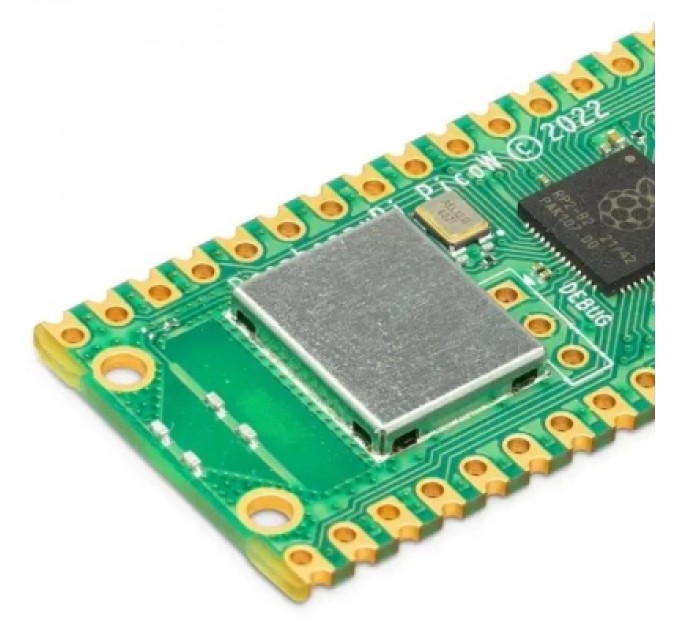 Raspberry Pi Додаткове обладнання до промислового ПК Raspberry Pi Мікроконтролер Raspberry Pi Pico W (SC0918) (SC0918)