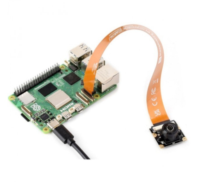 Raspberry Pi Додаткове обладнання до промислового ПК Raspberry Pi Кабель-адаптер для камери під Raspberry Pi 5 довжина 300мм (SC1129) (SC1129)