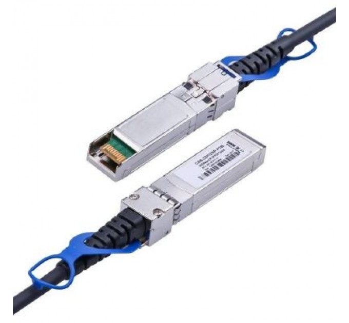 Alistar Оптичний патчкорд Alistar SFP28 to SFP28 25G Directly-attached Copper Cable 1M (DAC-SFP28-1M)