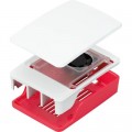 Raspberry Pi Додаткове обладнання до промислового ПК Raspberry Pi Корпус червоно-білий для Raspberry Pi 5 офіційний (SC1159)