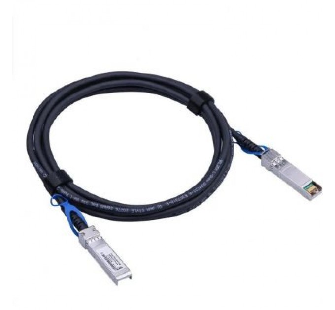 Alistar Оптичний патчкорд Alistar SFP28 to SFP28 25G Directly-attached Copper Cable 3M (DAC-SFP28-3M)