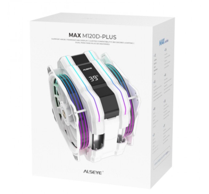 Alseye Кулер до процесора Alseye M120D-W-Plus II (AS.01.01.0043)