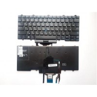 Клавіатура ноутбука Dell Latitude 14 5000/14 7000 черная без рамки c ТП подсв.RU (A43920)