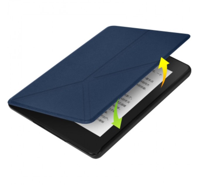 BeCover Чохол до електронної книги BeCover Ultra Slim Origami Amazon Kindle Paperwhite 12th Gen. 2024 7" Deep Blue (712838)