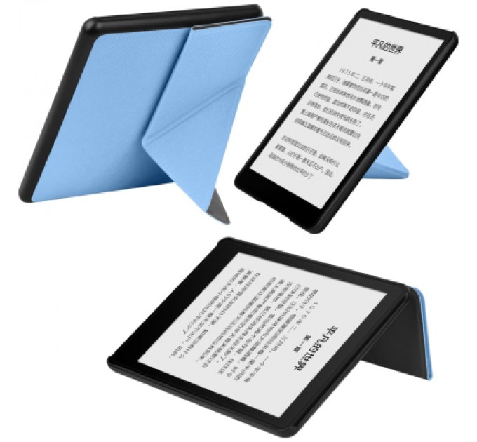 BeCover Чохол до електронної книги BeCover Ultra Slim Origami Amazon Kindle Paperwhite 12th Gen. 2024 7" Light Blue (712839)