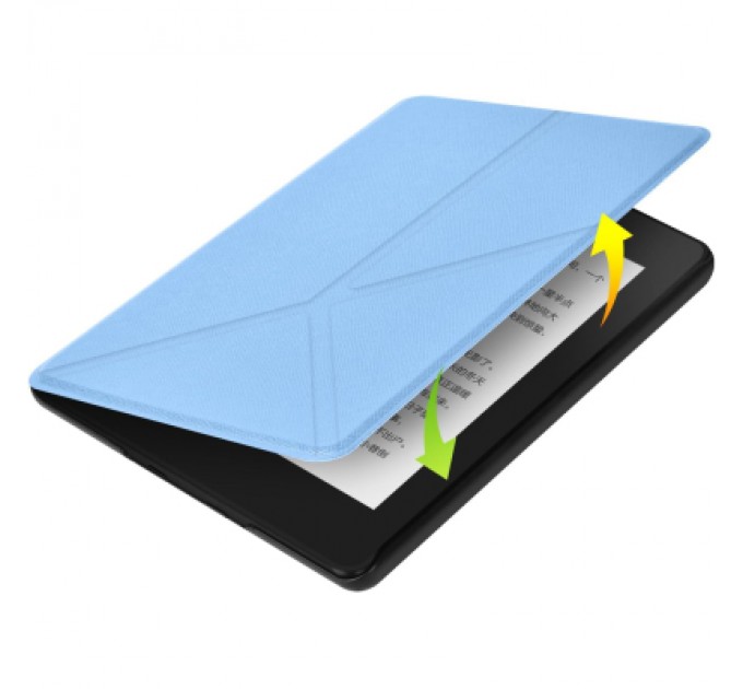 BeCover Чохол до електронної книги BeCover Ultra Slim Origami Amazon Kindle Paperwhite 12th Gen. 2024 7" Light Blue (712839)