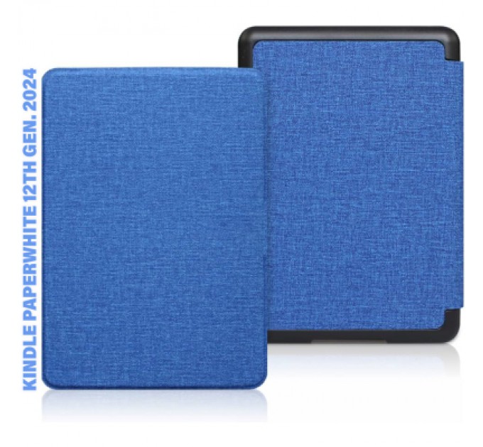 BeCover Чохол до електронної книги BeCover Smart Case Amazon Kindle Paperwhite 12th Gen. 2024 7" Deep Blue (712845)
